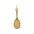 Racquetball Racquet Accent Charm