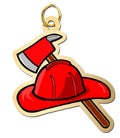 Firehat and Axe Charm