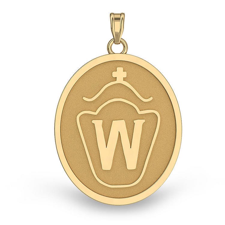 Westphallan Horse Breed Oval Medal