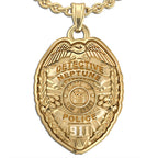 Personalized New Jersey Police Badge with Your Name, Rank, Number & Department