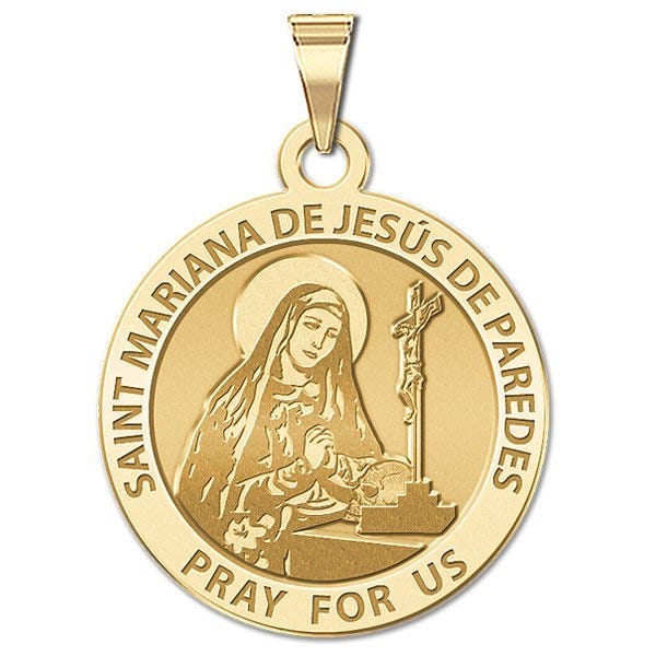 Saint Mariana De Jesus De Paredes Religious Medal