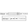 Sterling Silver Women's Figaro Link Medical ID Bracelet