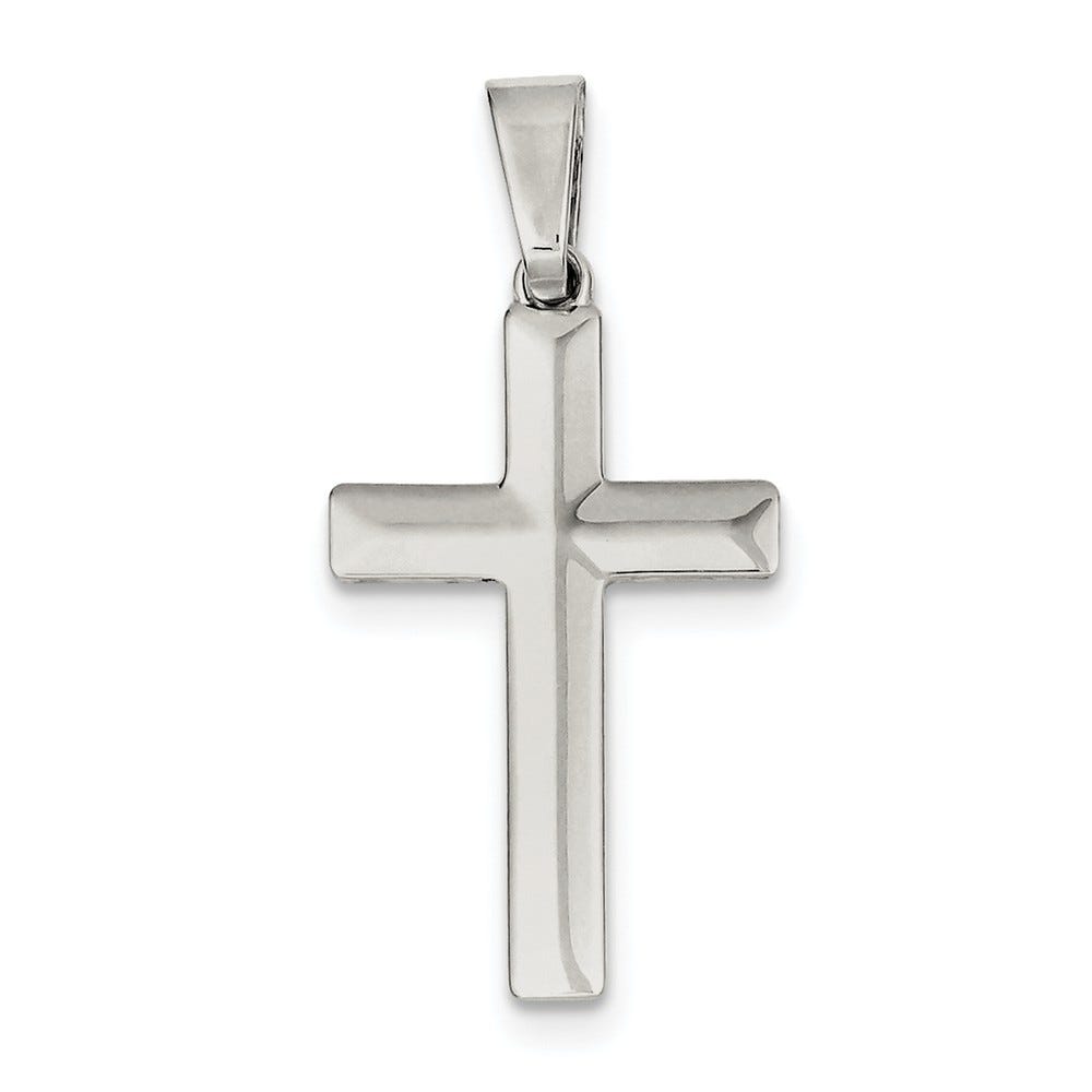 Polished Cross Pendant