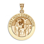 First Holy Communion Embossed Medal