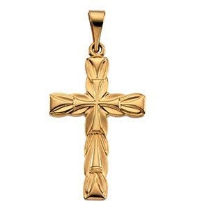 Flared Ends Cross Pendant