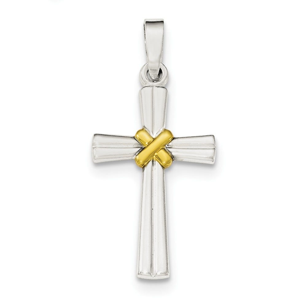 Polished Latin Cross Pendant
