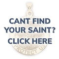 Custom "Round" Saint Religious Medal Not Pictured Here
