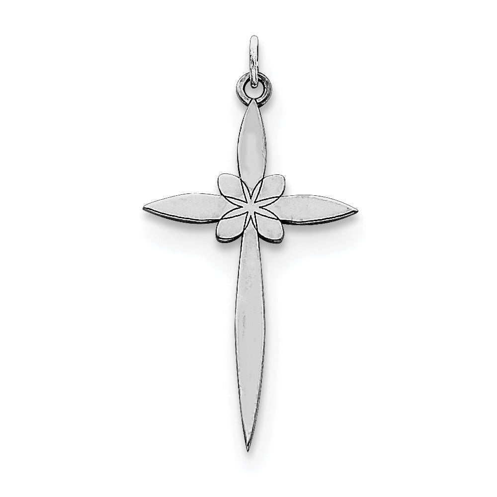 Laser Designed Cross Pendant