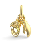 Boxing Gloves Accent Charm(4038)