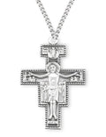 San Damiano Gold And Sterling Silver Medal