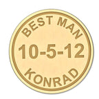 Personalized Engravable Golf Ball Marker