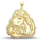 Poodle Dog Portrait Charm or Pendant