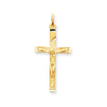 14K Crucifix Pendant