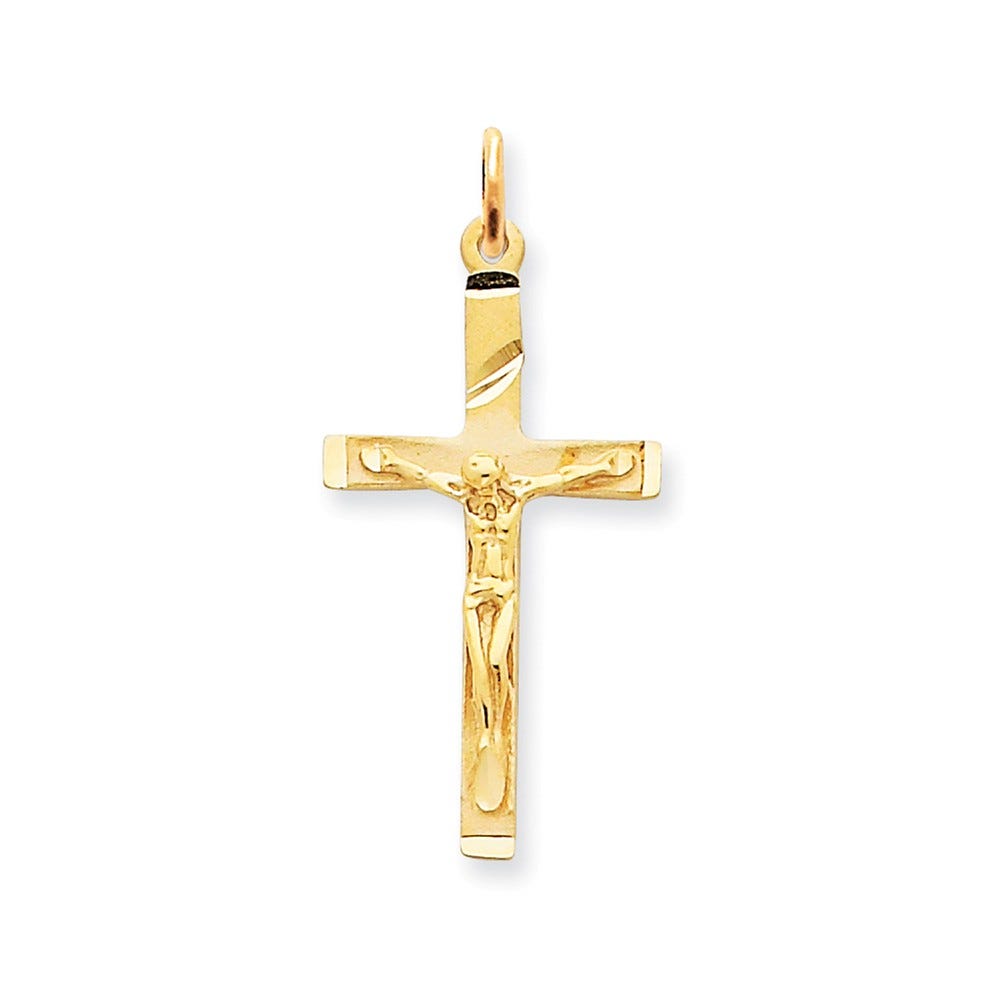 14K Crucifix Pendant