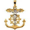Two Tone Mariner's Cross
