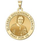 Blessed Giovannina Franchi Round Religious Medal