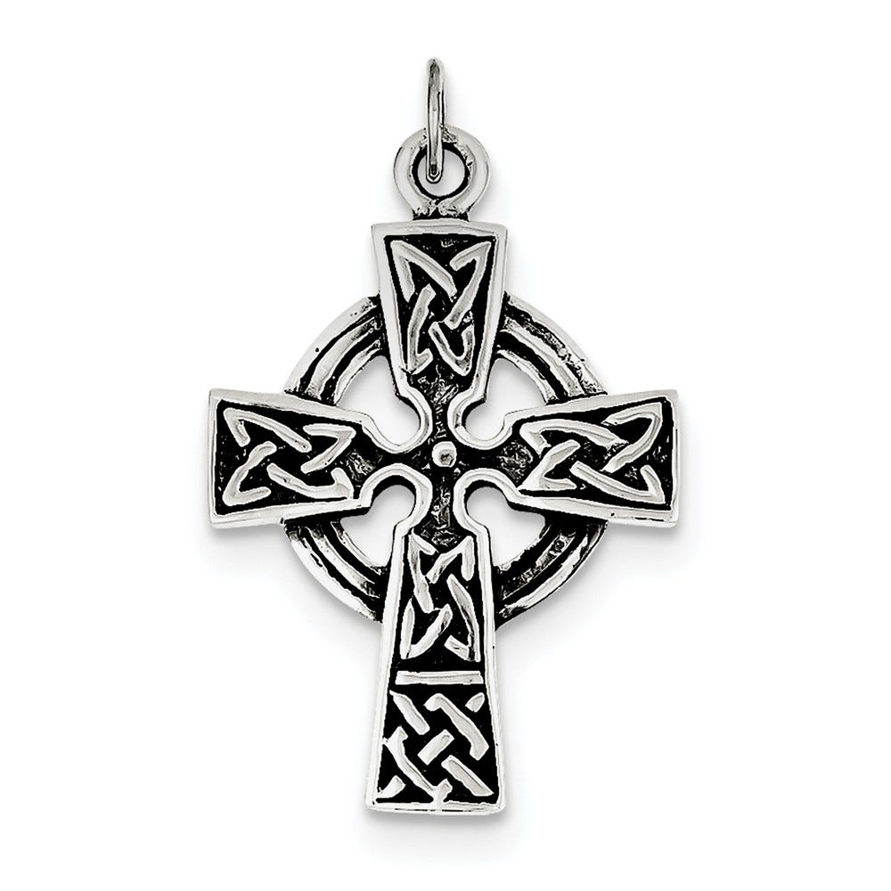 Antiqued Celtic Cross Charm