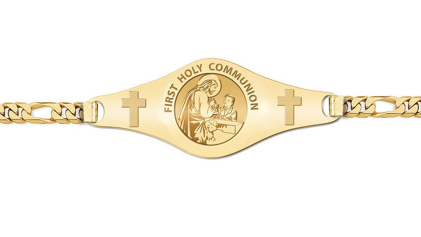 First Holy Communion for A Boy Religious Bracelet