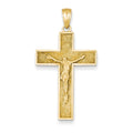 14K Crucifix Pendant