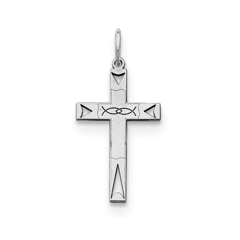 Laser Designed Cross Pendant