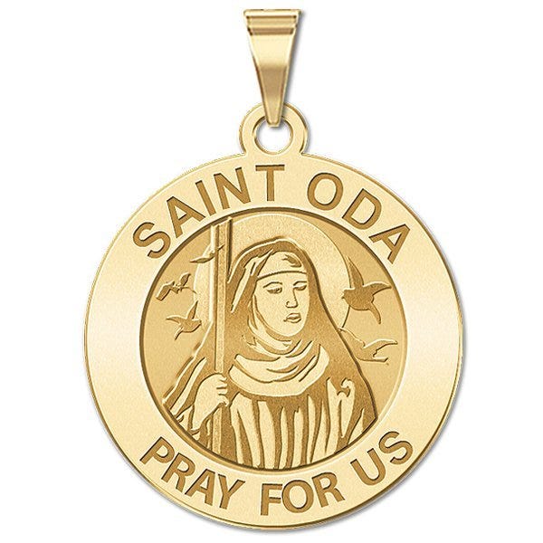 Saint Oda Religious Medal