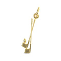 Golf Clubs with Ball Charm(4650)