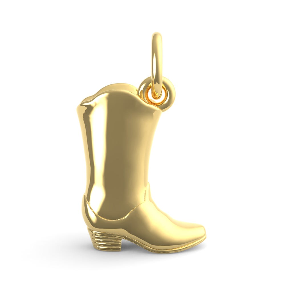 Cowboy Boot Charm 6312