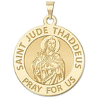 Saint Jude Round Religious Medal