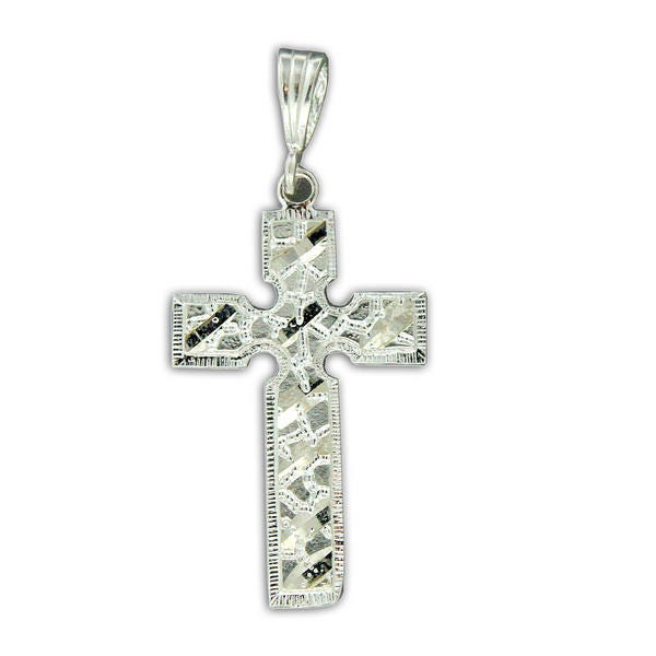Sterling Silver Or Stainless Steel Cross Pendant