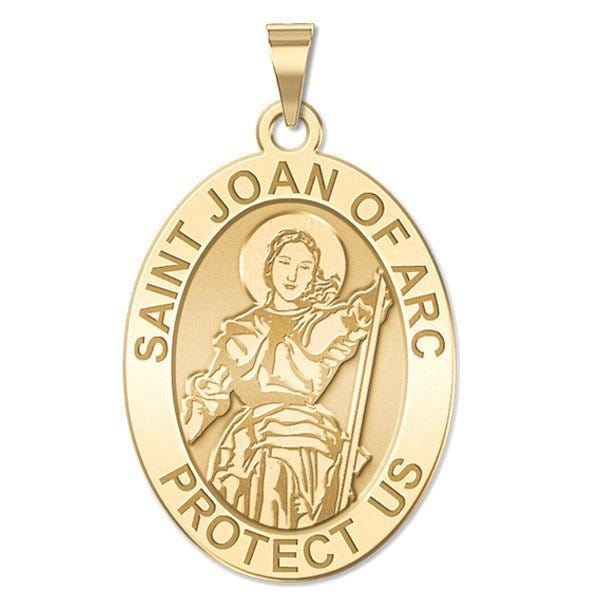 Saint Joan Of Arc Religious Medal