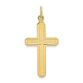 10K Celtic Knot Cross Charm