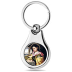 Saint Agatha Keychain