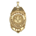 Personalized Connecticut Police Badge with Number & Department