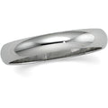 14K White Gold Approx. 0.20 Inch Half-Round Wedding Band