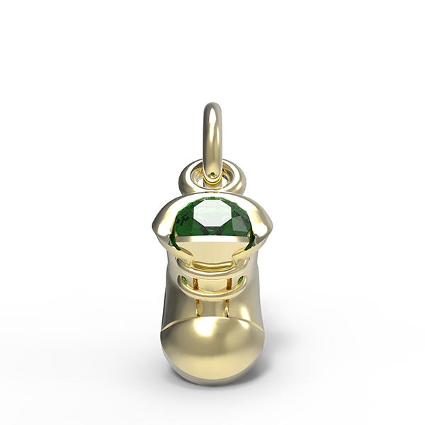 May Baby Shoe Charm