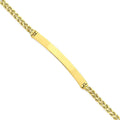 Custom Engraved Women's Gucci Link ID Bracelet