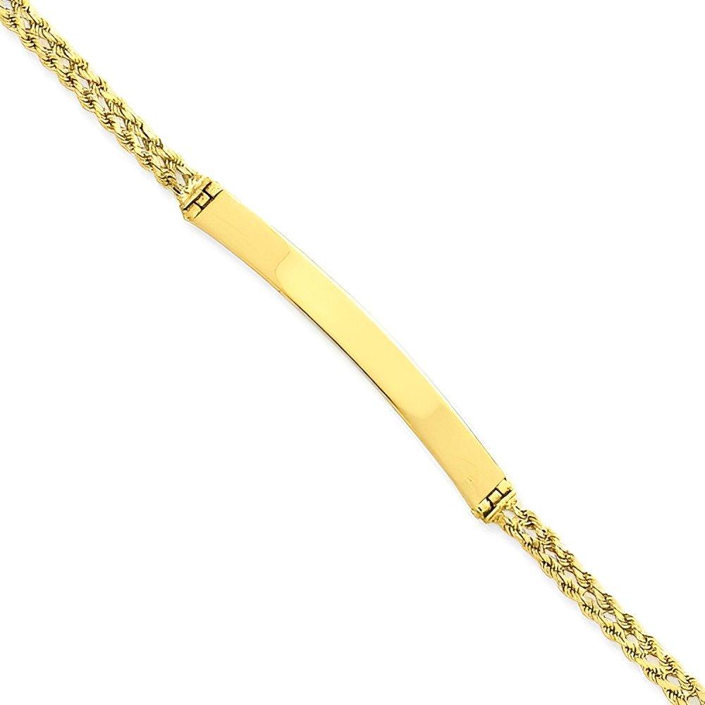 Custom Engraved Women's Gucci Link ID Bracelet