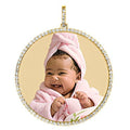 Xxl Deluxe Diamond Round Pendant