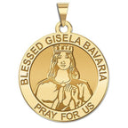 Blessed Gisela Bavaria Round Religious Medal