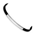 Custom Engraved Sterling Silver Women's Rubber ID Bracelet