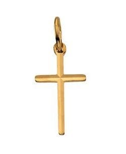 14K Yellow Gold Cross Pendant