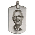 Dog Tag Photo Cremation Pendant