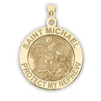Saint Michael - Protect My Nephew - Religious Medal