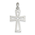 Sterling Silver Openwork Cross Pendant
