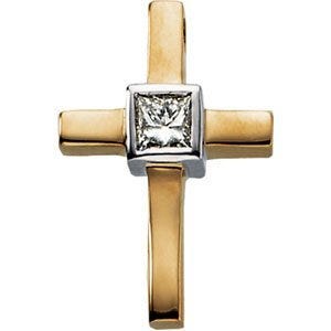 Diamond Cross Pendant