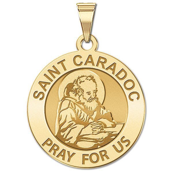 Saint Caradoc Round Religious Medal