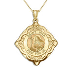 Saint Rita Cathedral Round Religious Medal