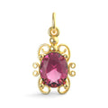 Filigree October Stone Charm(4764-010)