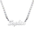 Personalized and Exclusive Pearl Name Necklace