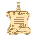 26' Personalized Graduation Diploma Pendant
